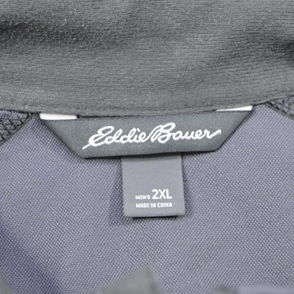 Eddie Bauer Full Zip Hiking Jacket Gray Long Sleeve W/ Pockets Mens Size 2XL XXL - Picture 7 of 11